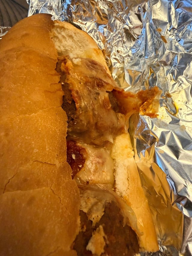 Large Meatball Parm.
