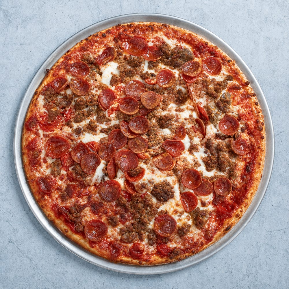Large 1 Topping / Small 1 Topping.