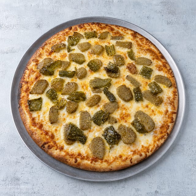 Large Garlic & Pickle.