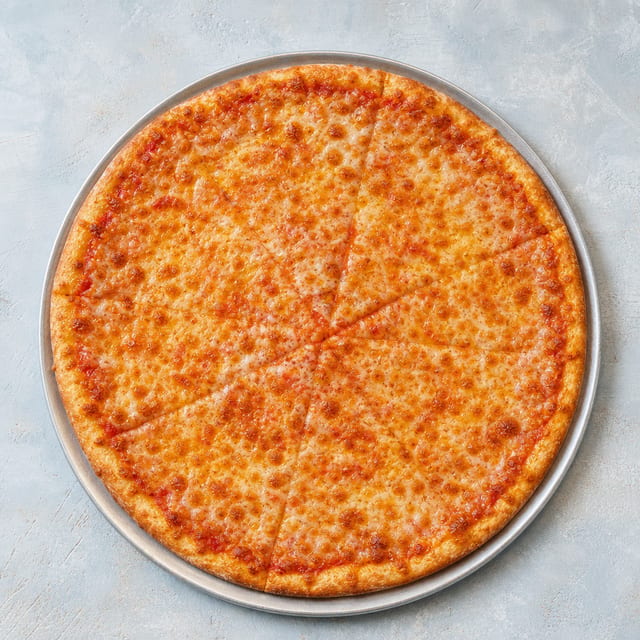 12" Gluten Free Cheese Pizza.
