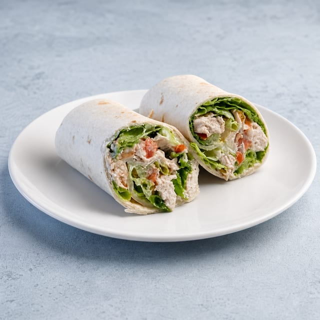 Chicken Caesar Wrap.