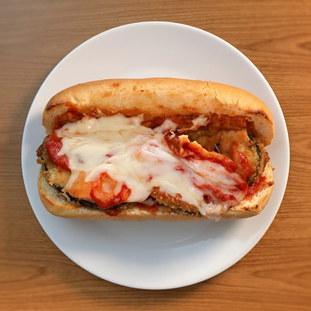 Large Tray Eggplant Parm.