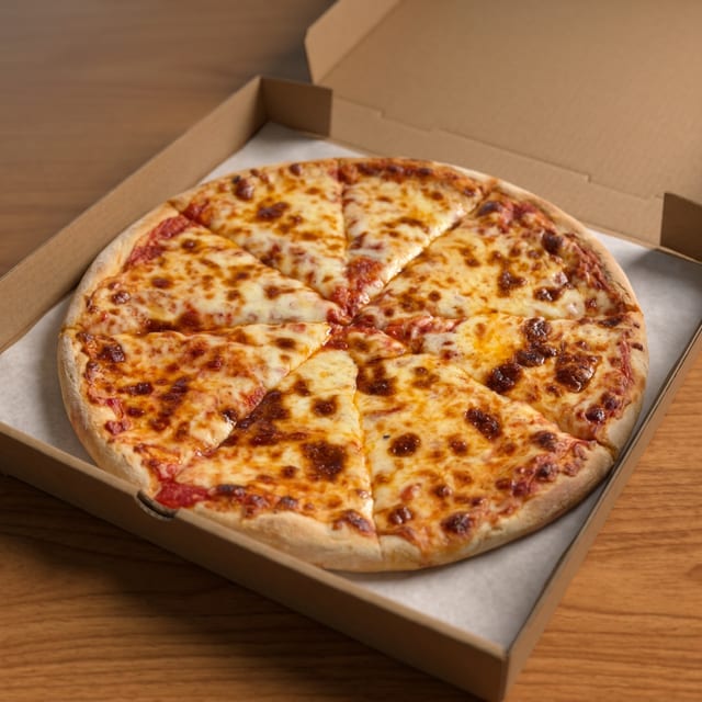 Small Pizza & 10 Bone In Wings.