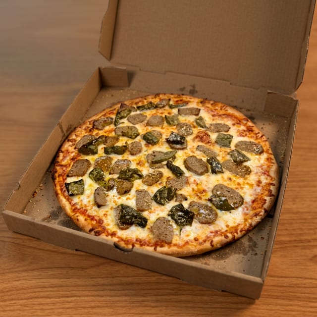 Large Garlic & Pickle.