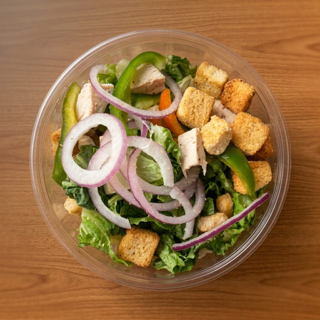 Small Greek Antipasto Salad.
