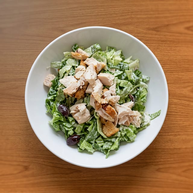 Large Chicken Caesar Salad.