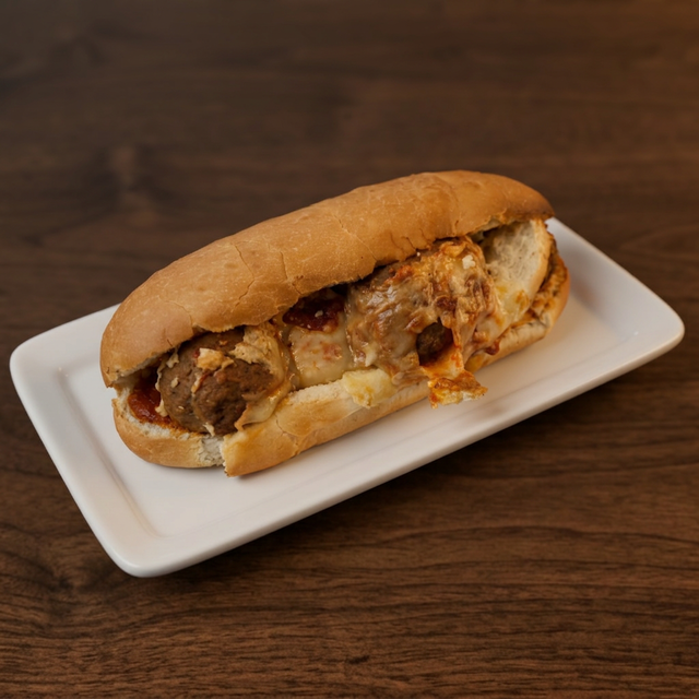 Large Meatball Parm.
